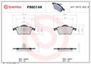 BRAKE PADS REAR BREMBO CERAMIC VOLVO