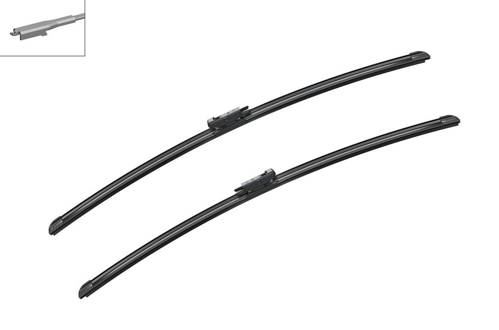 WIPER BLADE [FRONT KIT] BOSCH AEROTWIN [680MM 27 INCH - FLAT WIPER BLADE]