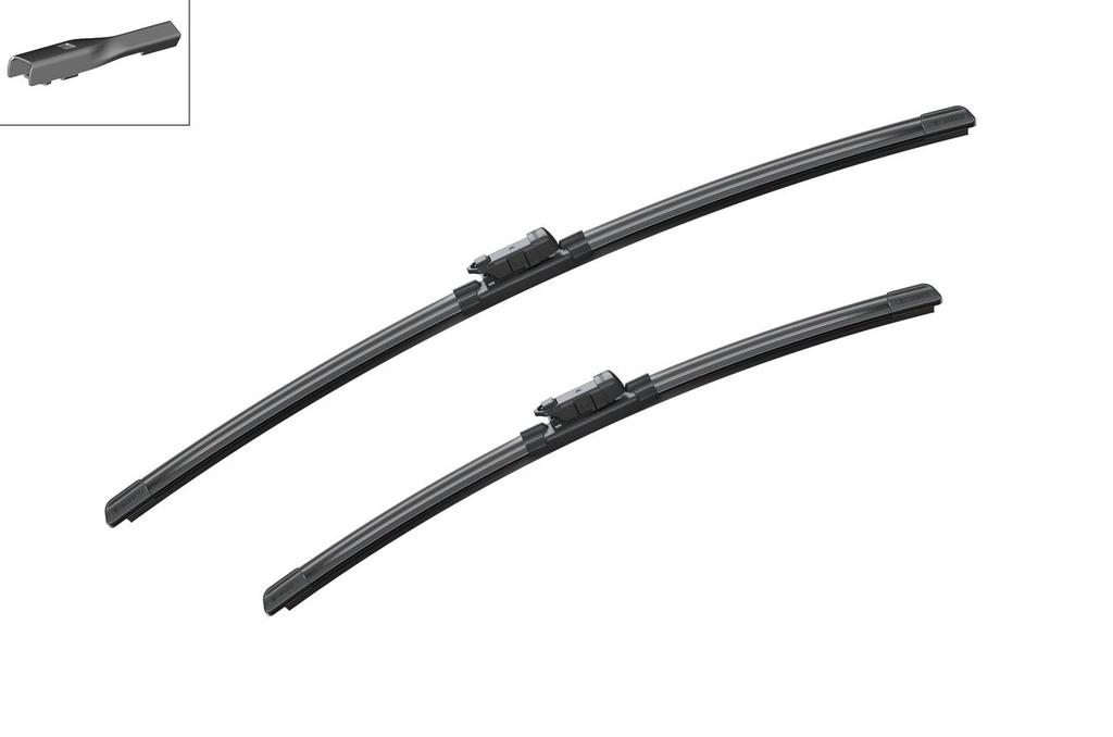 WIPER BLADE SET FRONT AEROTWIN 600MM 24" 475MM 19" BOSCH VAG