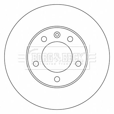 FRONT DISC BORG&BECK RENAULT