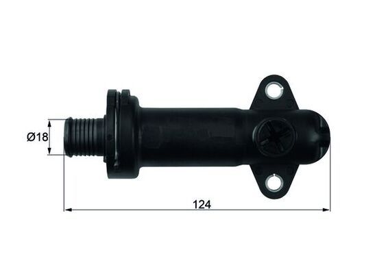THERMOSTAT FOR EGR COOLING MAHLE BMW