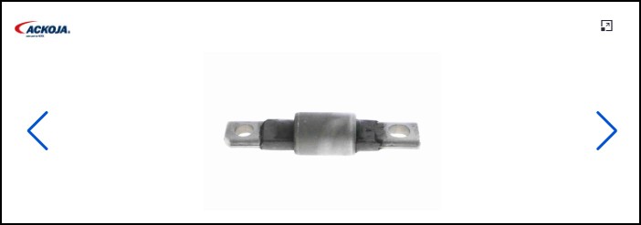 CONTROL ARM BUSH FRONT ACKOJA RENAULT