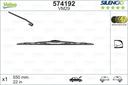 WIPER BLADE [FRONT KIT] VALEO SILENCIO [650MM 26 INCH + 530MM 21 INCH - WITH SPOILER FLAT WIPER BLADE]