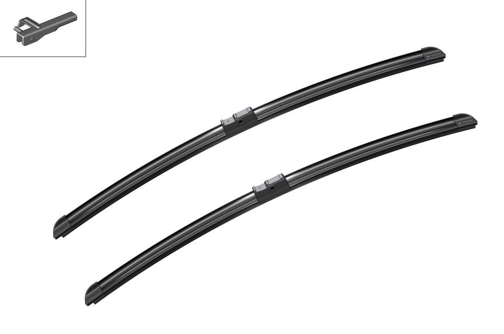 WIPER BLADE [FRONT KIT] BOSCH AEROTWIN [600MM 24 INCH - FLAT WIPER BLADE]