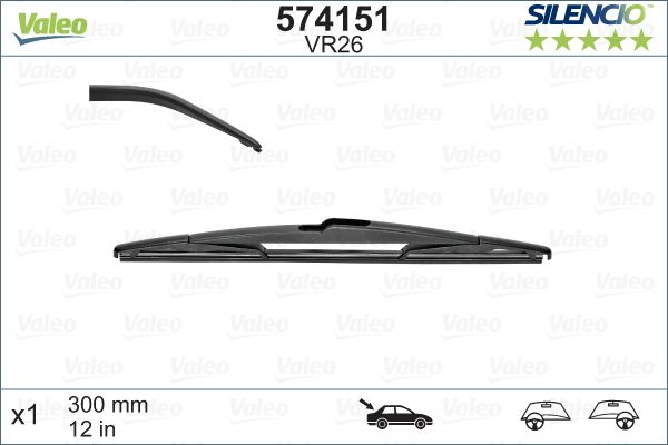 WIPER BLADE TIGUAN + E70 VALEO