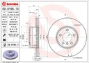 FRONT DISC 324MM BREMBO BMW