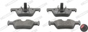 BRAKE PADS REAR FERODO BMW