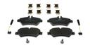 BRAKE PADS REAR WITH SENSOR FERODO MERC