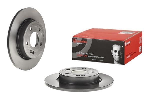 BRAKE DISC REAR 276MM BREMBO MERC