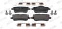 BRAKE PADS REAR FERODO MERC
