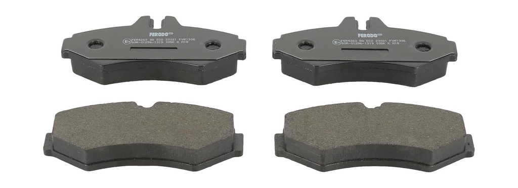 REAR PADS FERODO MERC VAG