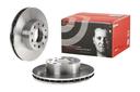 BRAKE DISC FRONT 280MM BREMBO FIAT