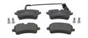 BRAKE PADS REAR WITH SENSOR FERODO VAG