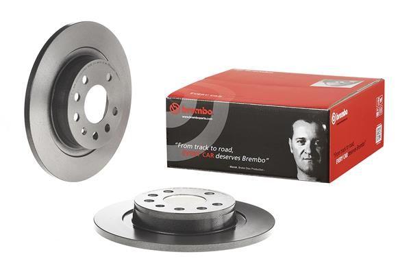 BRAKE DISC REAR 278MM BREMBO SAAB