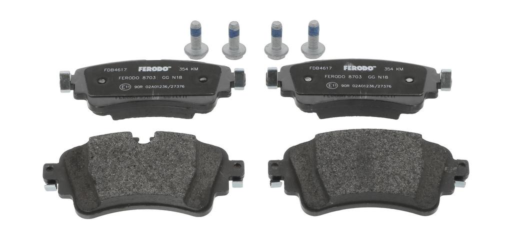 BRAKE PADS REAR FERODO VAG