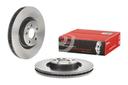 BRAKE DISC FRONT 325MM BREMBO JAGUAR