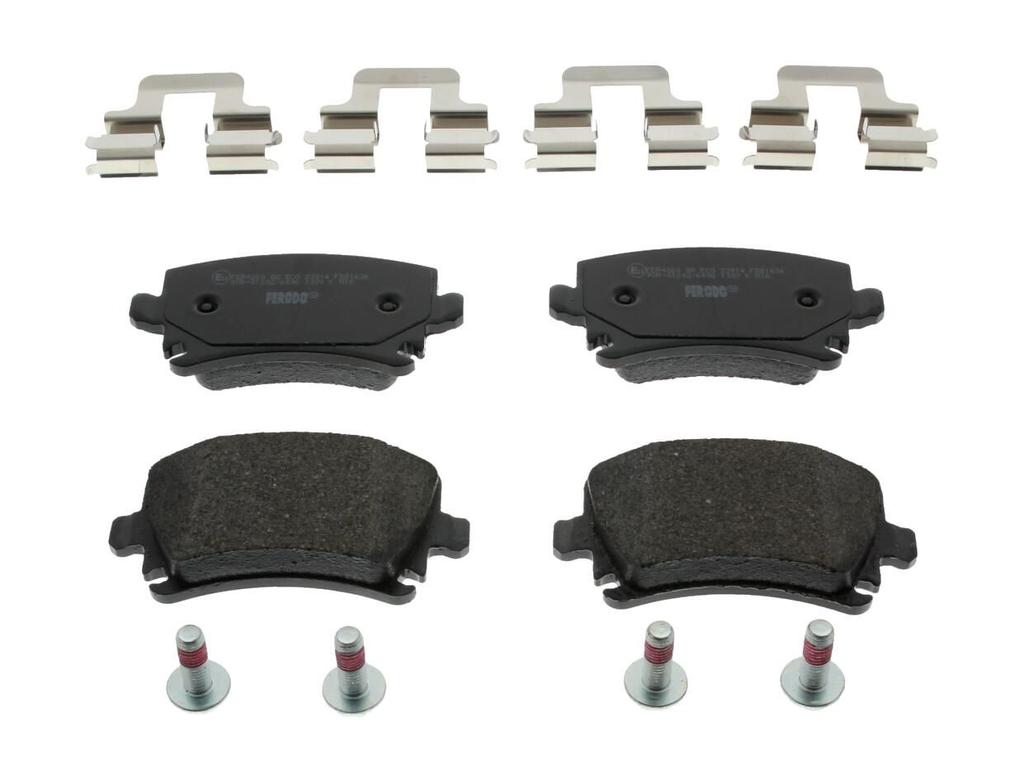 BRAKE PADS REAR FERODO VAG