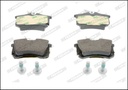 REAR PADS FERODO VAG PSA MG