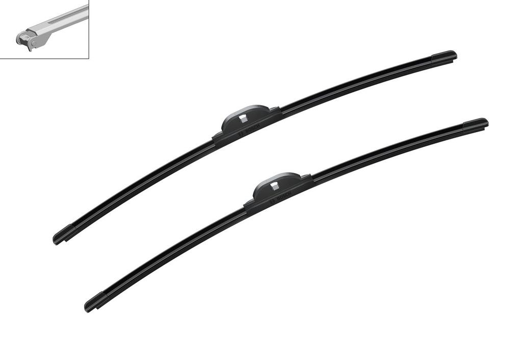 WIPER BLADE [FRONT KIT] BOSCH AEROTWIN [550MM 22 INCH + 550MM 22 INCH - FLAT WIPER BLADE]