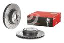 BRAKE DISC FRONT 330MM BREMBO MERC (CROSS DRILLED)