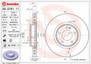 BRAKE DISC FRONT 354MM BREMBO MERC
