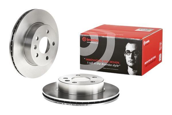 BRAKE DISC FRONT 276MM BREMBO MERC