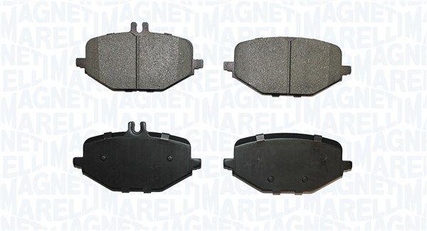 BRAKE PADS REAR MAGNETI MARELLI MERC