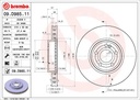FRONT DISC 318MM BREMBO MERC