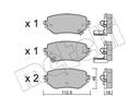 BRAKE PADS REAR METELLI MERC NISSAN