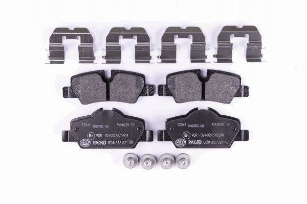 REAR PADS MINI F55-F56 COOPER S PAGID