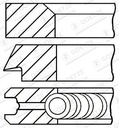 PISTON RING SET +.50 GOETZE BMW