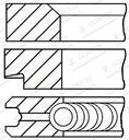 PISTON RING SET +0.50 GOETZE MERC