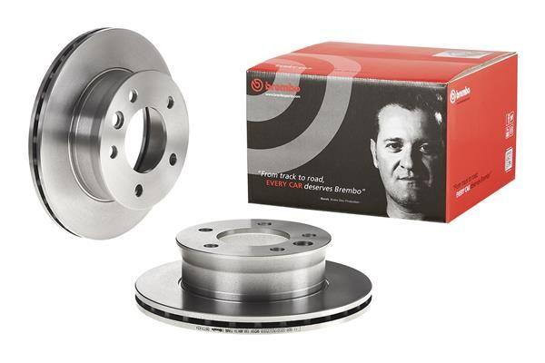 BRAKE DISC FRONT 276MM BREMBO MERC VAG