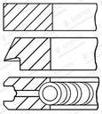 PISTON RING SET STD GOETZE MERC