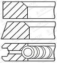 PISTON RING SET STD GOETZE MERC