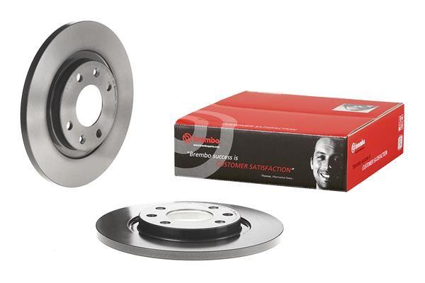 BRAKE DISC FRONT 266MM BREMBO PSA