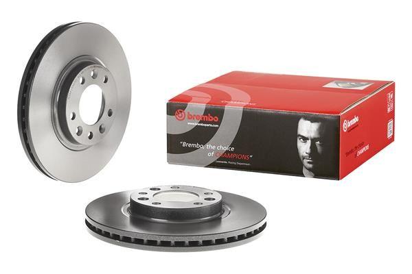 BRAKE DISC FRONT 283MM BREMBO PSA