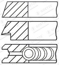 PISTON RING SET STD GOETZE PORSCHE
