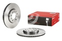 FRONT DISC 288MM BREMBO SAAB
