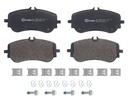REAR PADS BREMBO CERAMIC VAG