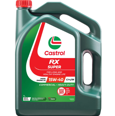 ENGINE OIL 5L 15W40 CJ4 RX SUPER CASTROL