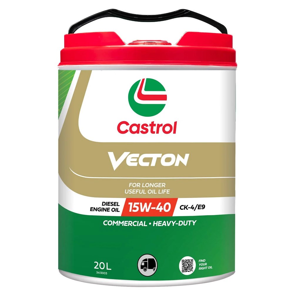 ENGINE OIL 20L 15W40 CK4/E9 VECTON CASTROL