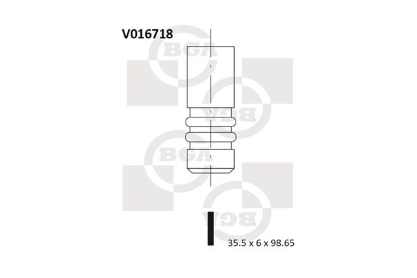 VALVE INLET BGA VAG