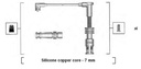 IGNITION LEAD SET MAGNETI MARELLI ALFA