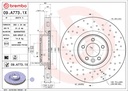 FRONT DISC 380MM CROSS DRILLED BREMBO LAND ROVER
