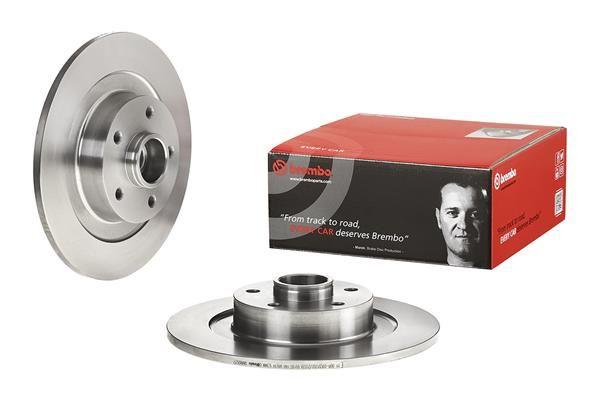 BRAKE DISC REAR 300MM BREMBO PSA RENAULT (WITH HUB)