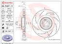 FRONT DISC 400MM CROSS DRILLED BREMBO MERC