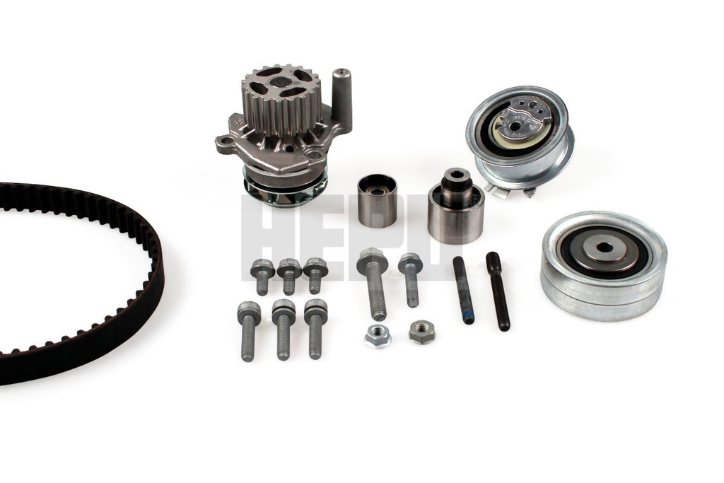 TIMING BELT KIT WITH WATER PUMP HEPU VAG
