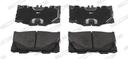 BRAKE PADS FRONT FERODO MERC