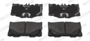 FRONT PADS FERODO MERC